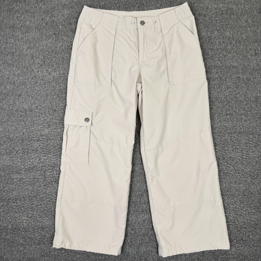 Patagonia Inter-Continental Capri Pants Womens 2 Gray Outdoors Climbing Gorp